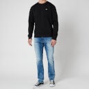 Tommy Jeans Men's Regular Fleece Crewneck Sweatshirt - Black