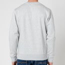 Tommy Jeans Men's Regular Fleece Crewneck Sweatshirt - Light Grey Heather - XL
