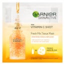 Garnier Fresh-Mix Brightening Face Sheet Mask with Vitamin C X 3
