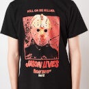 Friday 13th Jason Lives Men's T-Shirt - Zwart