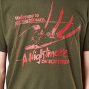 A Nightmare On Elm Street Welcome To My Nightmare Homme T-Shirt - Vert
