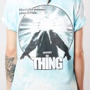 The Thing Man Is The Warmest Place To Hide Unisex T-Shirt - Turquoise Tie Die