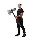 Hasbro Marvel Avengers : Endgame Thor Stormbreaker Hache électronique Thor Premium Jeu de rôle