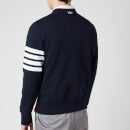 Thom Browne Men's 4-Bar Loopback Sweatshirt - Navy - 1/S
