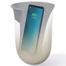 Lexon OBLIO Wireless Charging Station and UV Sanitiser - Gold