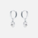 Ted Baker Women's Hanniy: Crystal Heart Earrings - Silver/Crystal