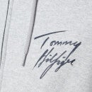 Tommy Hilfiger Men's Full Zip Hoodie - Grey Heather - S