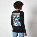 Doctor Who Time Vortex Front Unisex Long Sleeve T-Shirt - Black