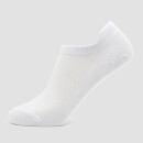 MP Women's Ankle Socks - White/Neon (3 Pack) - UK 3-6
