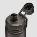Stredná kovová fľaša na vodu MP – Čierna – 500 ml