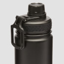 MP vidutinio dydžio metalinis vandens butelis – Juoda – 500 ml