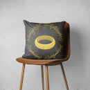 Lord Of The Rings The One Ring Square Cushion