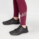 Ženske hlačice za trening s printom MP Ženske Essentials - Šljiva - XS
