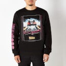 Back To The Future Flux Capacitor 80s Sweatshirt - Black