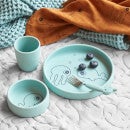Done by Deer Silicone Dinner Set - Sea Friends - Blue