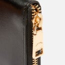 Coach Women's Signature Zip Wallet  - Gold/Black