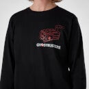 Ghostbusters Proton Pack Men's Long Sleeve T-Shirt - Black