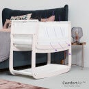 SnüzPod4 Bedside Crib - Rose White