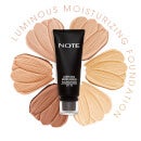 Note Cosmetics Luminous Moisturizing Foundation 35ml (Various Shades)