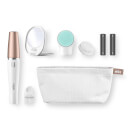 Braun Face Gesichtsreinigungsbürste und -epilierer, mit vitalisierendem Aufsatz, Tasche und Spiegel