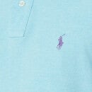 Polo Ralph Lauren Men's Mesh Knit Slim Fit Polo Shirt - Watchhill Blue Heather