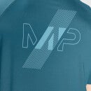 Męski T-shirt z krótkim rękawem z limitowanej kolekcji Impact – morski