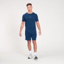 Pantaloncini sportivi con stampa effetto sfumato MP da uomo - Blu scuro