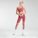 MP Women's Fade Graphic Training Cycling Shorts - Berry Pink - XS