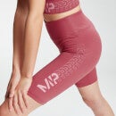 MP Women's Fade Graphic Training Cycling Shorts - Berry Pink - XXS