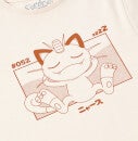 Pokémon Meowth Unisex T-Shirt - Wit Vintage Wash