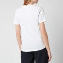 Tommy Sport Women's Regular Crew Neck Graphic T-Shirt - Th Optic White