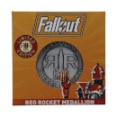 Médaillon et pièce de monnaie Fallout Red Rocket Collector Edition Limitée DUST! - Exclusivité Zavvi