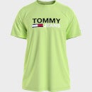 Tommy Jeans Men's Corporation Logo T-Shirt - Faded Lime