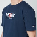 Tommy Jeans Men's Timeless Box Logo T-Shirt - Twilight Navy