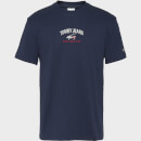 Tommy Jeans Men's Timeless Script T-Shirt - Twilight Navy