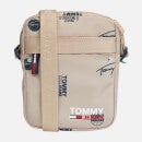 Tommy Jeans Men's Campus Print Reporter Bag - Beige AOP