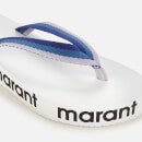 Isabel Marant Women's Tae Flip Flops - Blue
