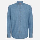 Tommy Hilfiger Men's Light Denim Shirt - Light Indigo