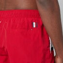 Tommy Hilfiger Men's Big Flag Medium Length Drawstring Swimshorts - Primary Red - S