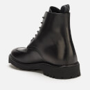KENZO Men's K-Mount Leather Lace Up Boots - Black