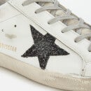 Golden Goose Women's Superstar Leather Trainers - Ice/White/Black/Red