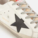 Golden Goose Women's Superstar Leather Trainers - Cappuccino/White/Black