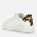 Golden Goose Women's Pure Star Leather Chunky Trainers - White/Leopard - UK 7