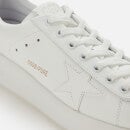 Golden Goose Women's Pure Star Leaather Chunky Trainers - White/Pink - UK 8