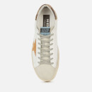 Golden Goose Men's Hi Star Leather Trainers - White/Ice/Brown - UK 8