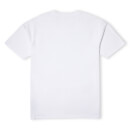 Mortal Kombat Blue Logo Oversized Heavyweight T-Shirt - White