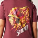Mortal Kombat Scorpion T-Shirt Unisexe - Bordeaux