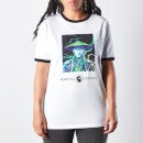 Mortal Kombat Raiden Unisex Ringer T-Shirt - White/Black