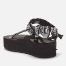 Arizona Love Women's Trekky Platform Sandals - Black Bandana