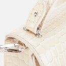HVISK Women's Renei Croco Cross Body Bag - Soft Off White